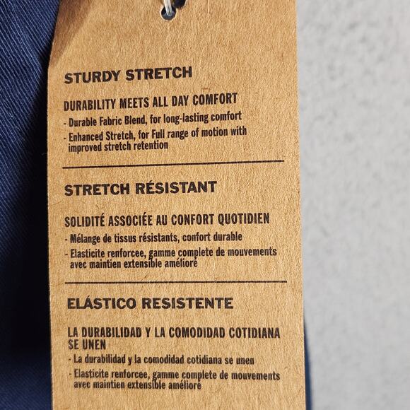 VANS Shorts Mens 32 Blue Sturdy Stretch Pockets Activewear Golf Hiking NWT - Picture 8 of 16